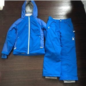 Spyder snow suit size 10